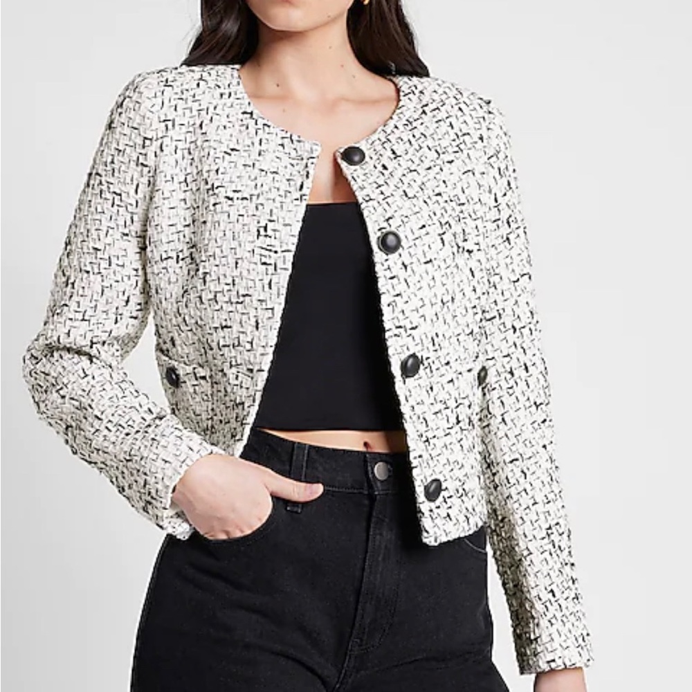 Express tweed jacket